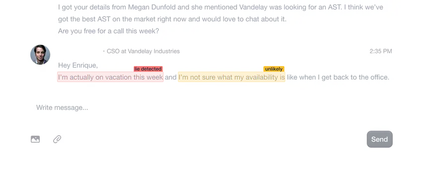 Networking dashboard showing connections and interactions