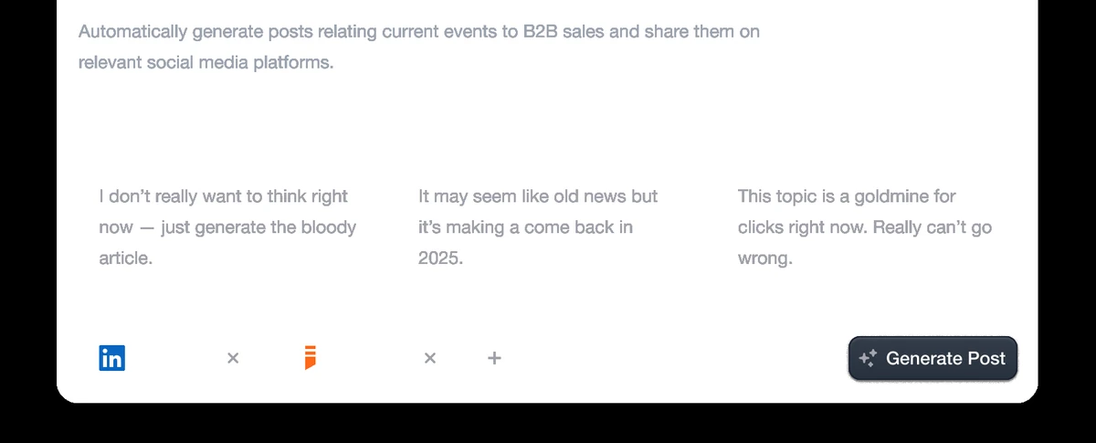 Engagement tracking view from the portal